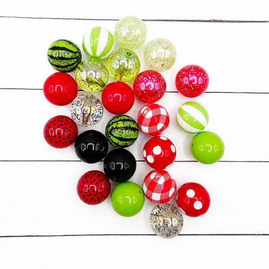 Watermelon Crawl Bead Mix