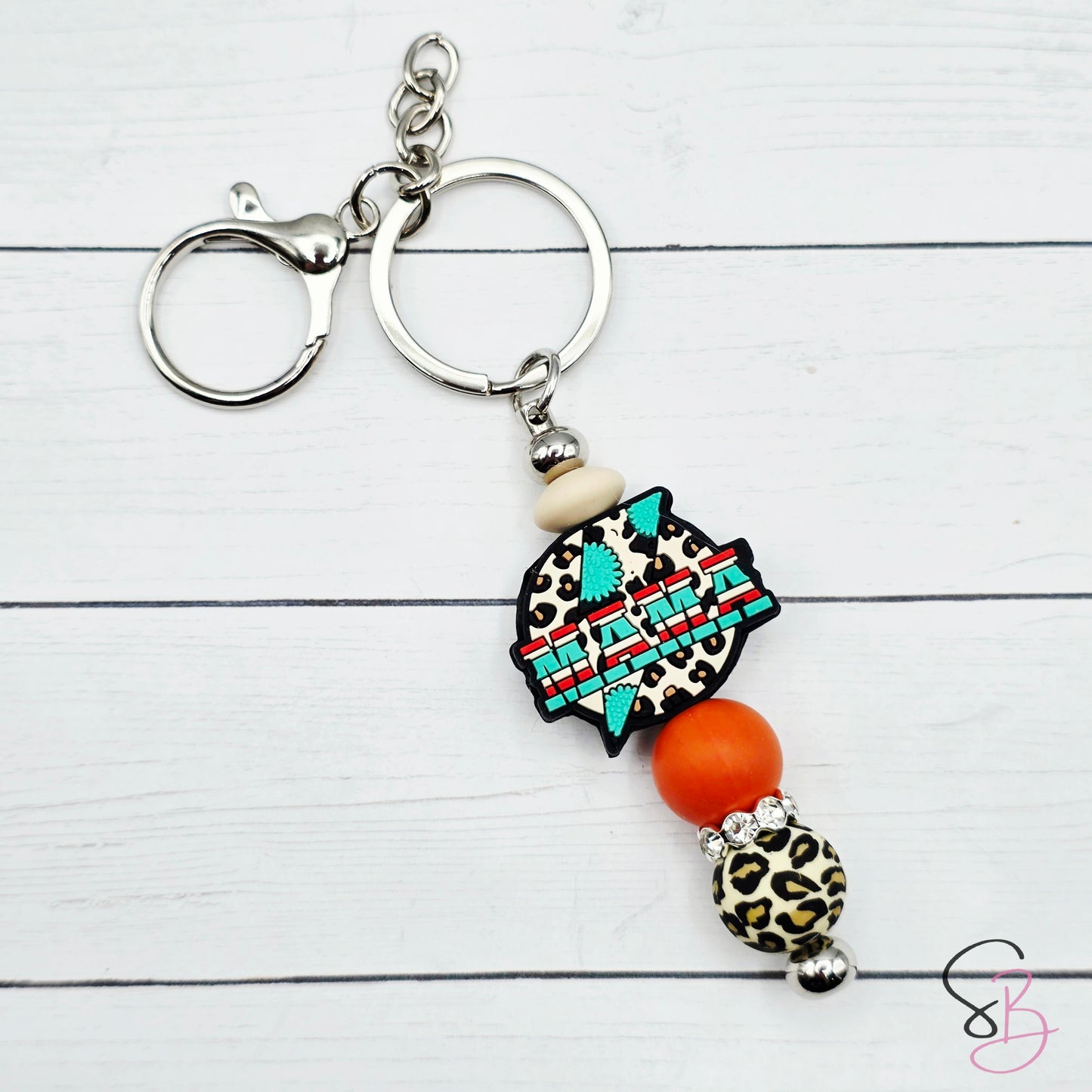 Western Beaded Keychain DIY Kit