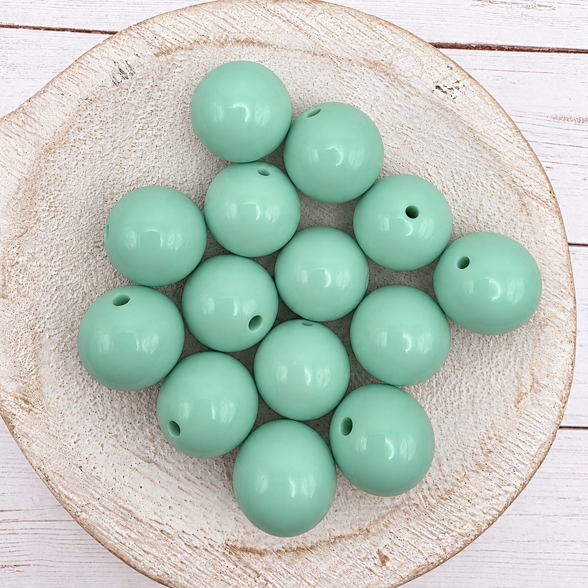 20mm Solid Color Beads