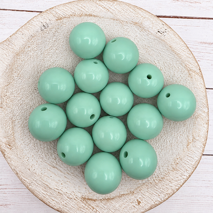 20mm Solid Color Beads
