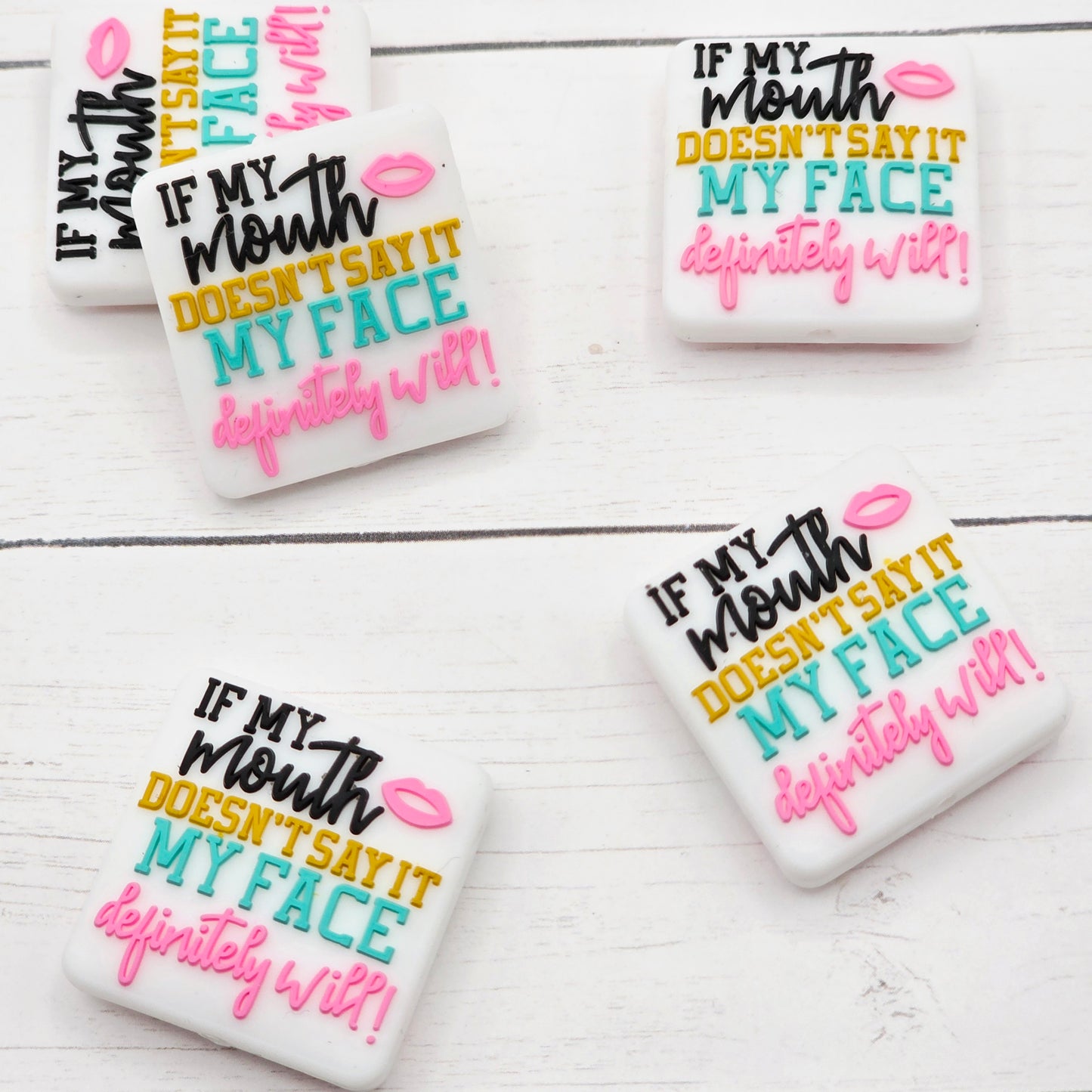 If My Mouth Focal Beads