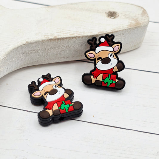 Reindeer Focal Beads