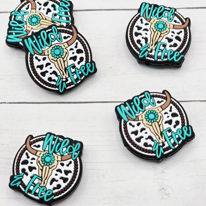 Wild & Free Skull Focal Beads