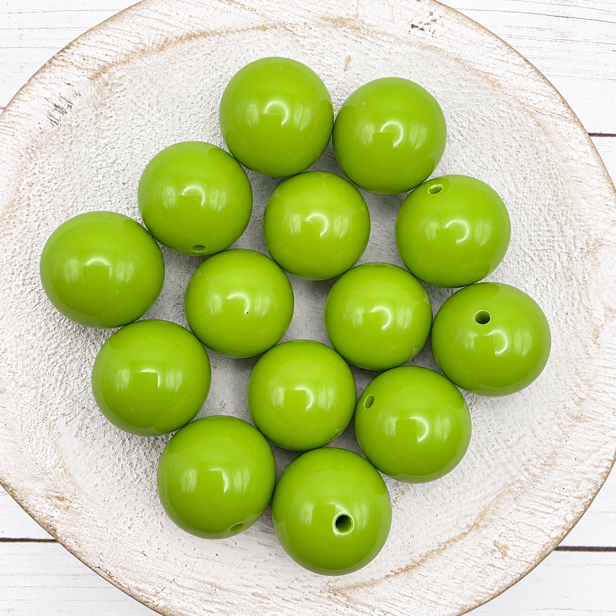 20mm Solid Color Beads