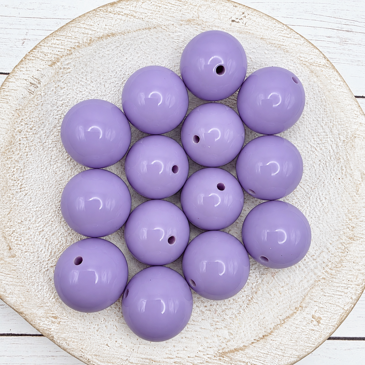 20mm Solid Color Beads