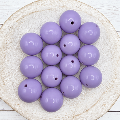 20mm Solid Color Beads