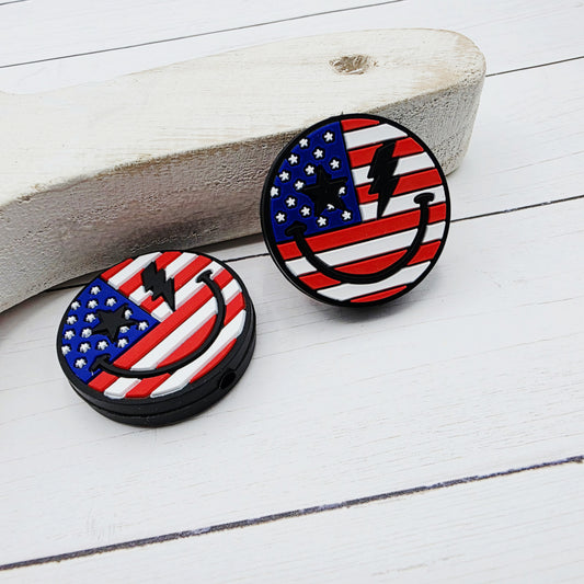 Smile USA Focal Bead