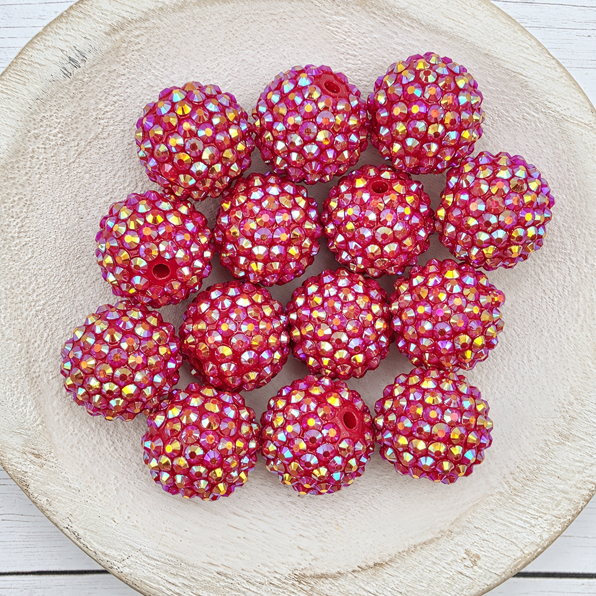 20mm Rhinestone Beads