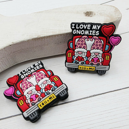 Love My Gnomies Focal Beads