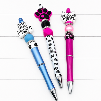 Fur Life Beaded Pen Set of 3
