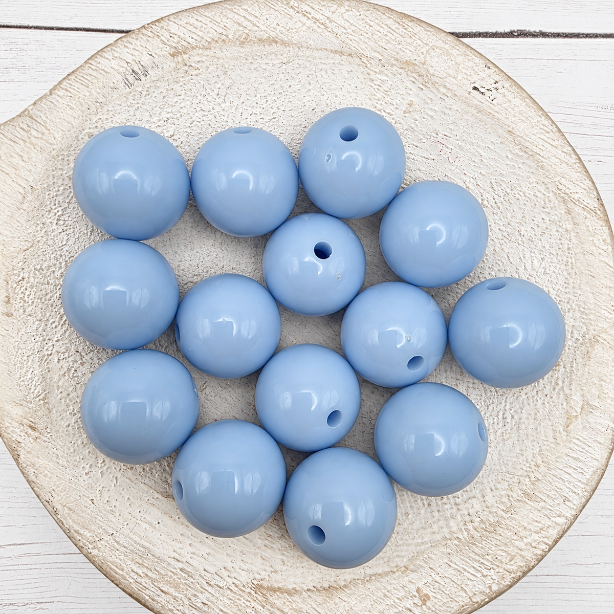 20mm Solid Color Beads