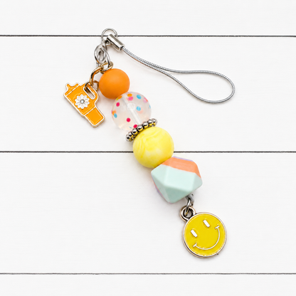 Happy Daze Tumbler Charm