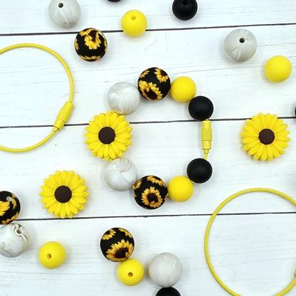 Sunflower Days Tumbler Charm Kit