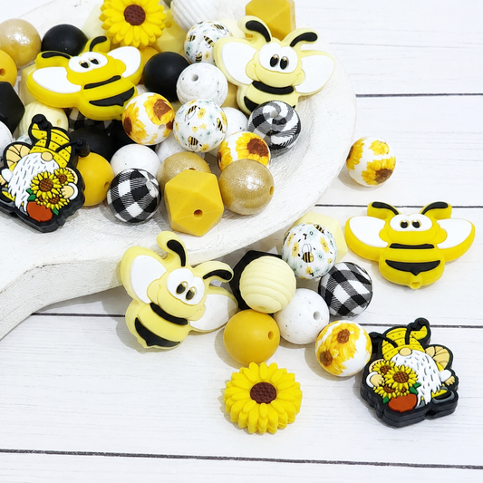 Spring Bee Bead Mix