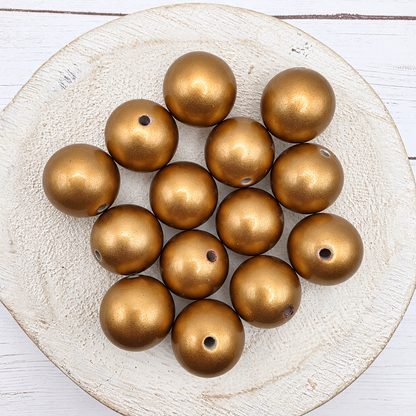 20mm Solid Color Beads