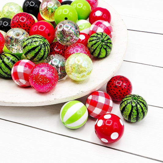 Watermelon Crawl Bead Mix