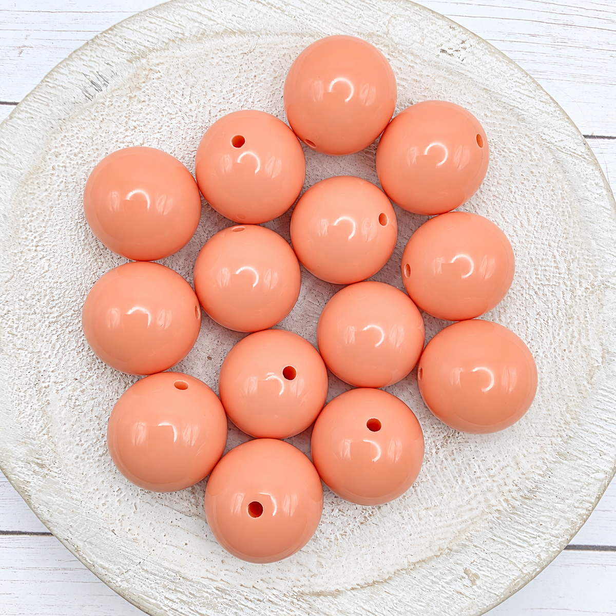 20mm Solid Color Beads