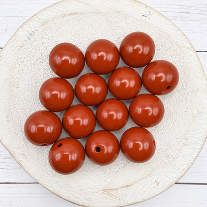 20mm Solid Color Beads