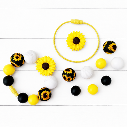 Sunflower Days Tumbler Charm Kit