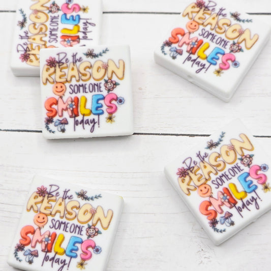 Reason Someone Smiles Focal Beads
