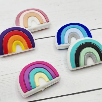 Rainbow Focal Beads