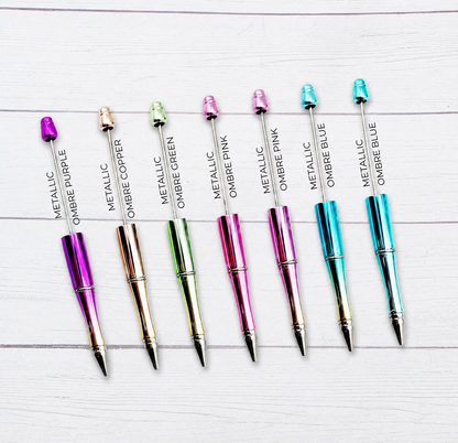 Metallic & Ombre Beadable Pens