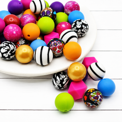 Sugar Skulls Silicone Bead Mix