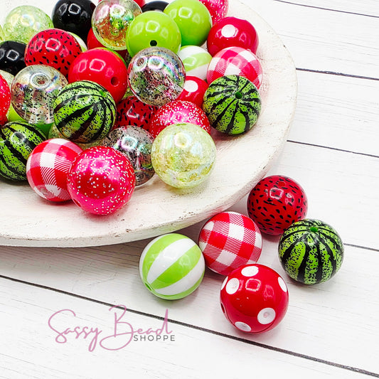 Watermelon Crawl Bead Mix