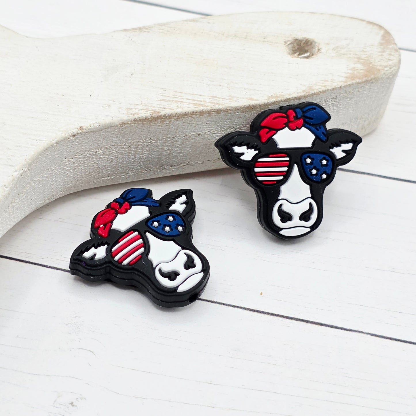 USA Cow Focal Bead