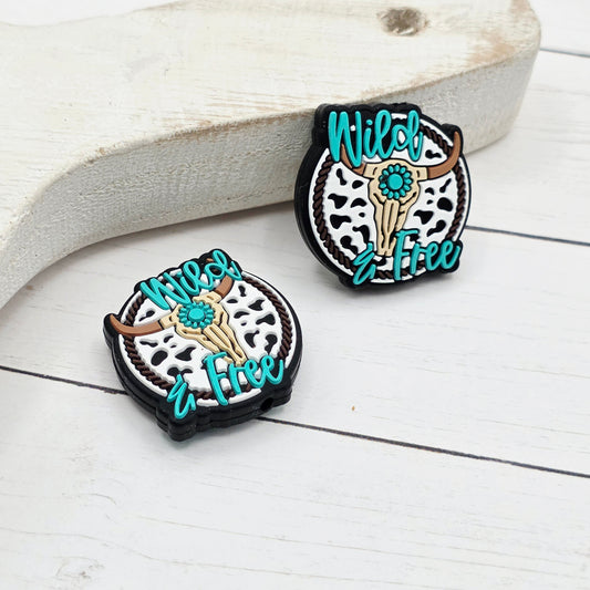 Wild & Free Skull Focal Beads