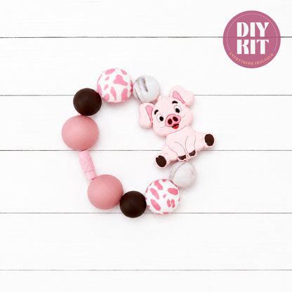 Piggy Pink Tumbler Charm Kit