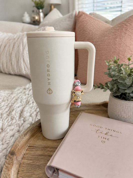 Country Girlie Tumbler Charm