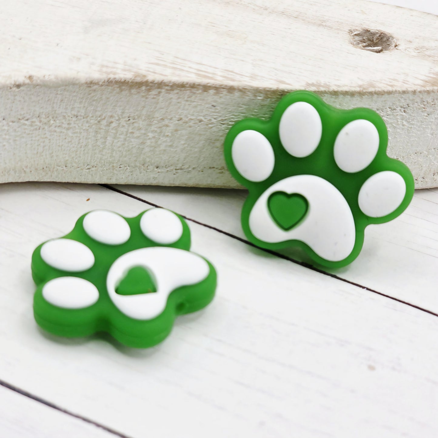 Paw Print Focal Bead