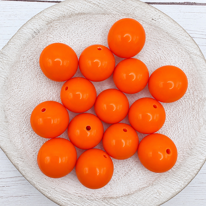 20mm Solid Color Beads