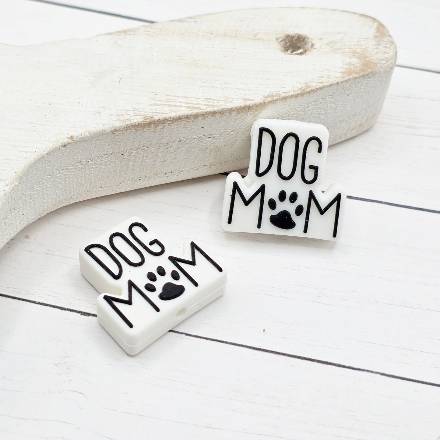 Dog Mom Silicone Beads