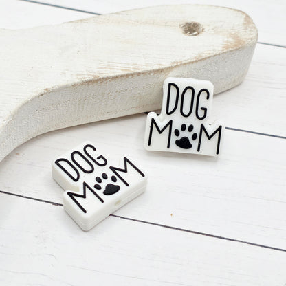 Dog Mom Silicone Beads