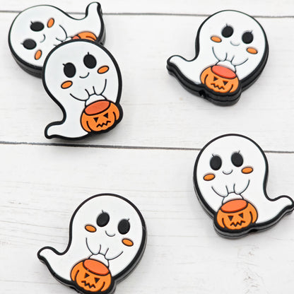 Trick or Treat Ghost Beads