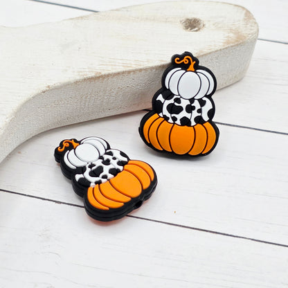 Triple Pumpkin Focal Bead