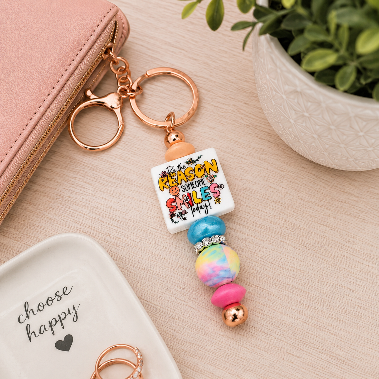 Make Someone's Day Keychain