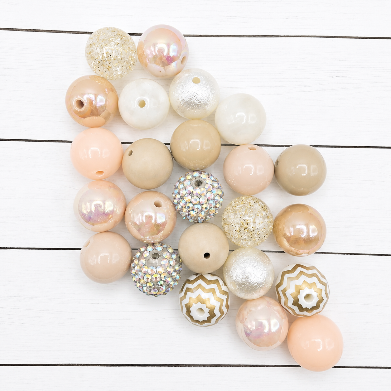 Champagne Kiss Bead Mix