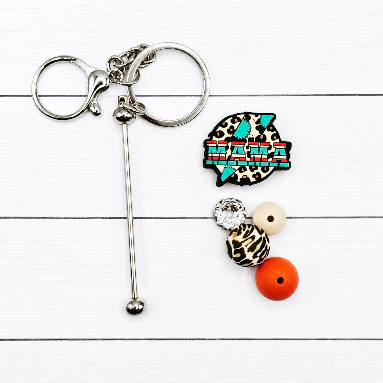 Western Beaded Keychain DIY Kit