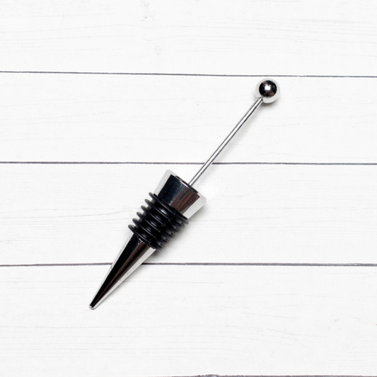 Beadable Wine Stopper Blank