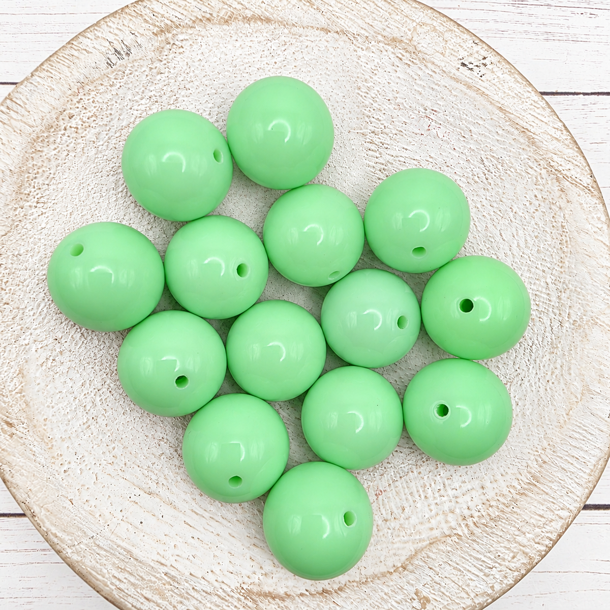 20mm Solid Color Beads