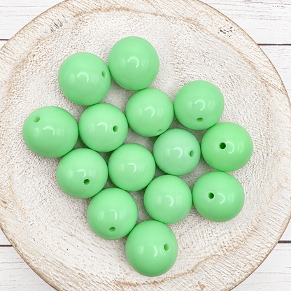20mm Solid Color Beads