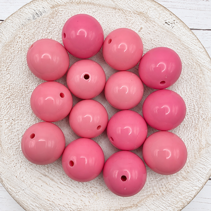 20mm Solid Color Beads