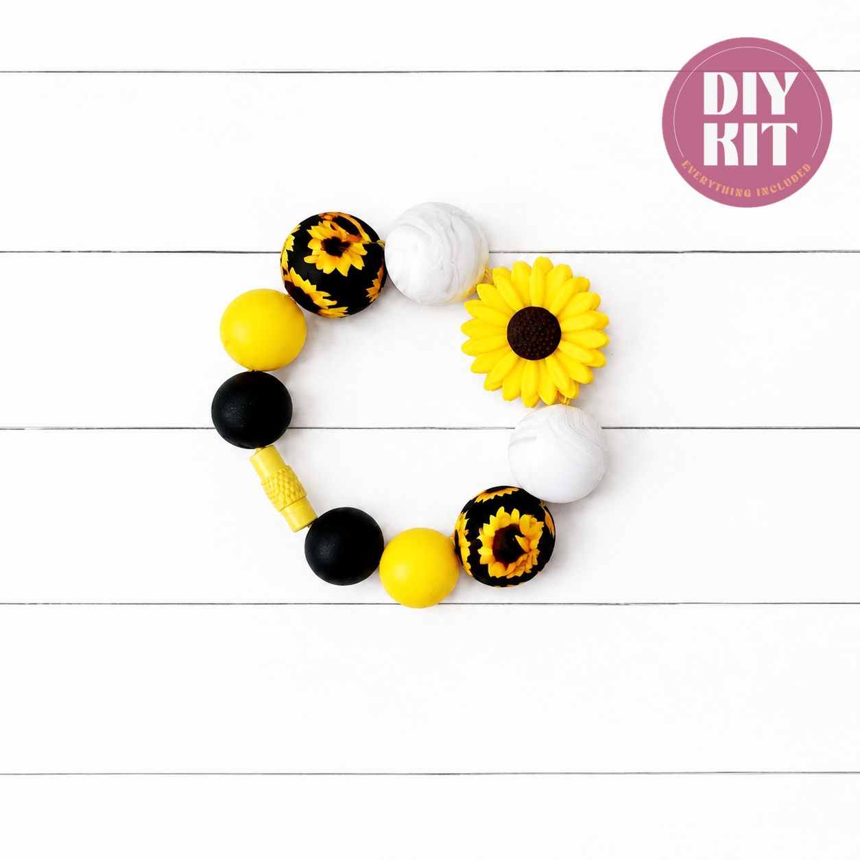 Sunflower Days Tumbler Charm Kit
