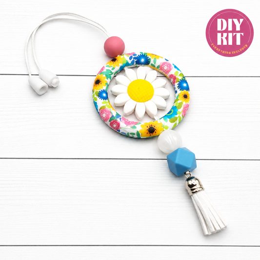 Daisy Bloom Car Charm Kit