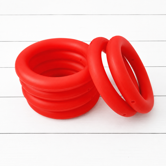 65mm Red Silicone Ring