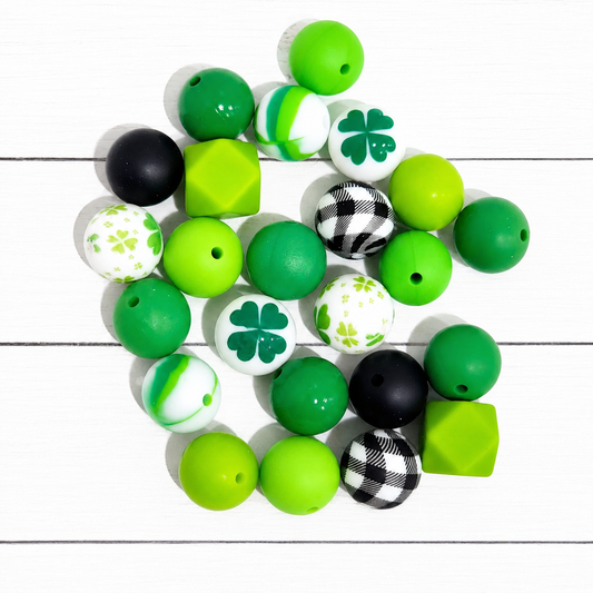 Lucky Silicone Bead Mix