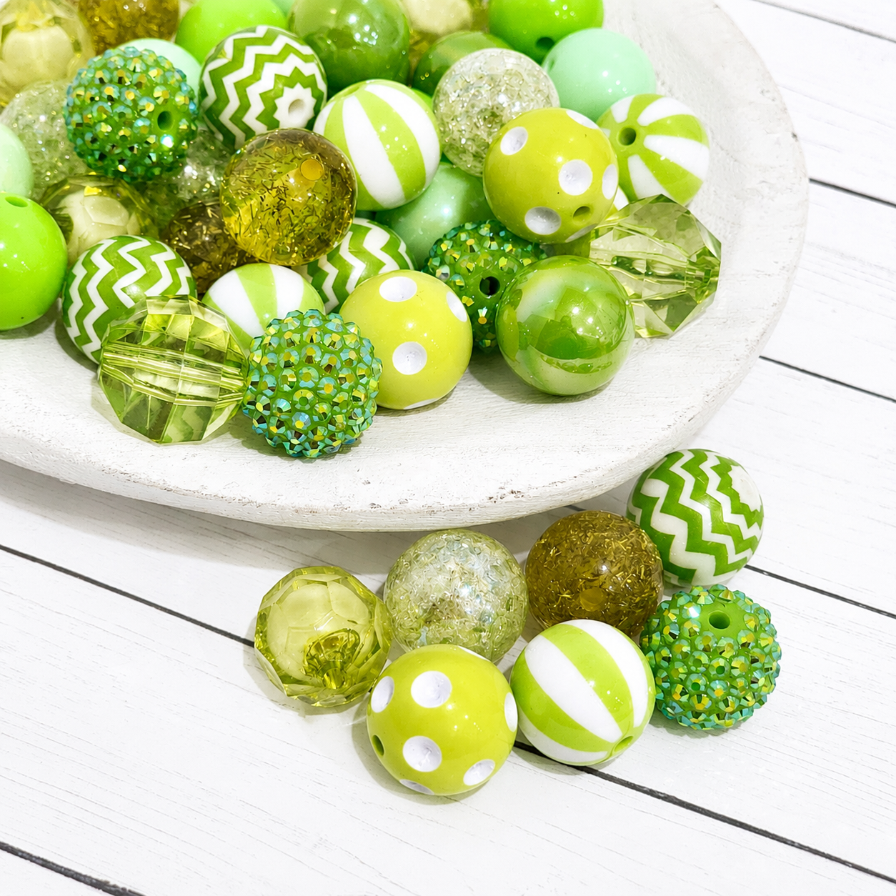 Lovely Lime Bead Mix